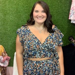 Floral Two-Piece Set
